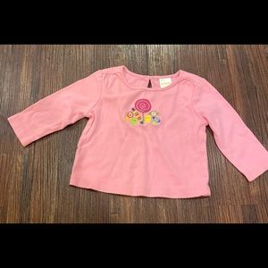Gymboree pink candy shirt